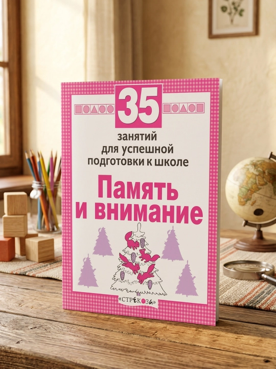 35 mashg'ulot maktabga tayyorlanish uchun. Xotira va e'tibor. N. Terentyeva
