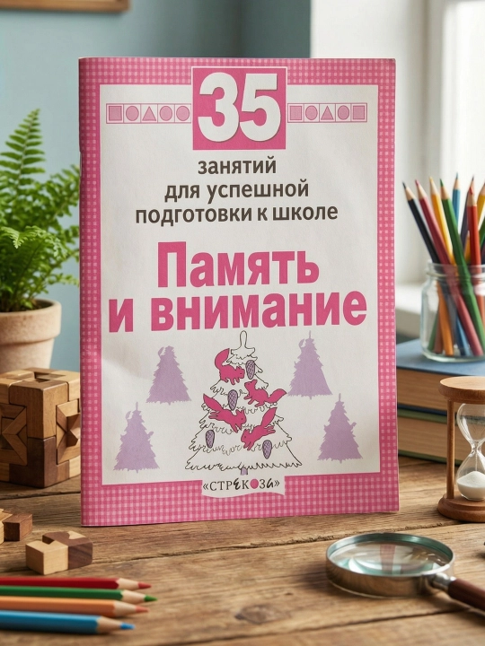 35 mashg'ulot maktabga tayyorlanish uchun. Xotira va e'tibor. N. Terentyeva