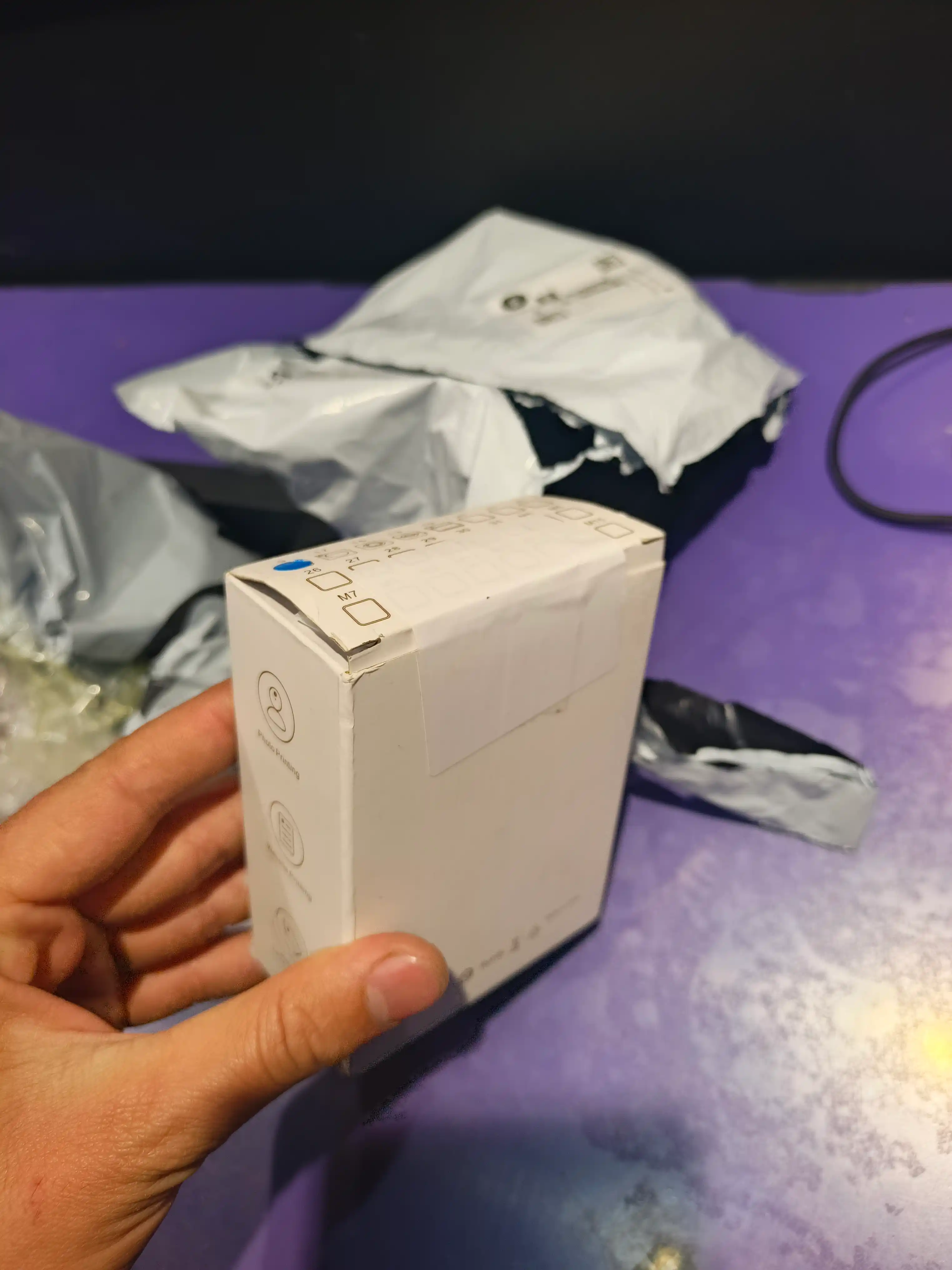 Беспроводной мини термопринтер для телефона, для детей, с Bluetooth