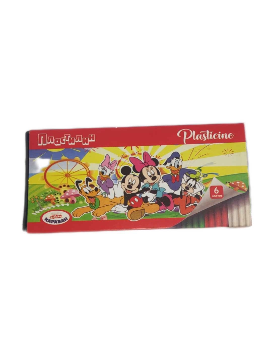 Plastelin 6 dona, 8 dona