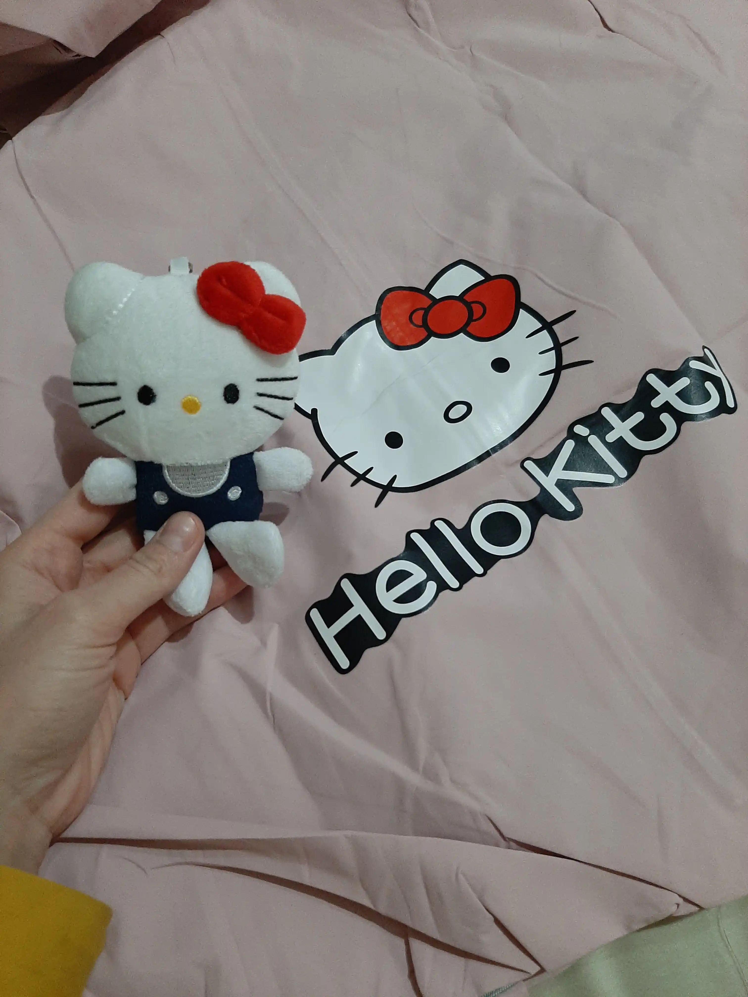 Куртка Hello Kitty для девочек 2–8 лет, лёгкая, ветровка с капюшоном, розовая