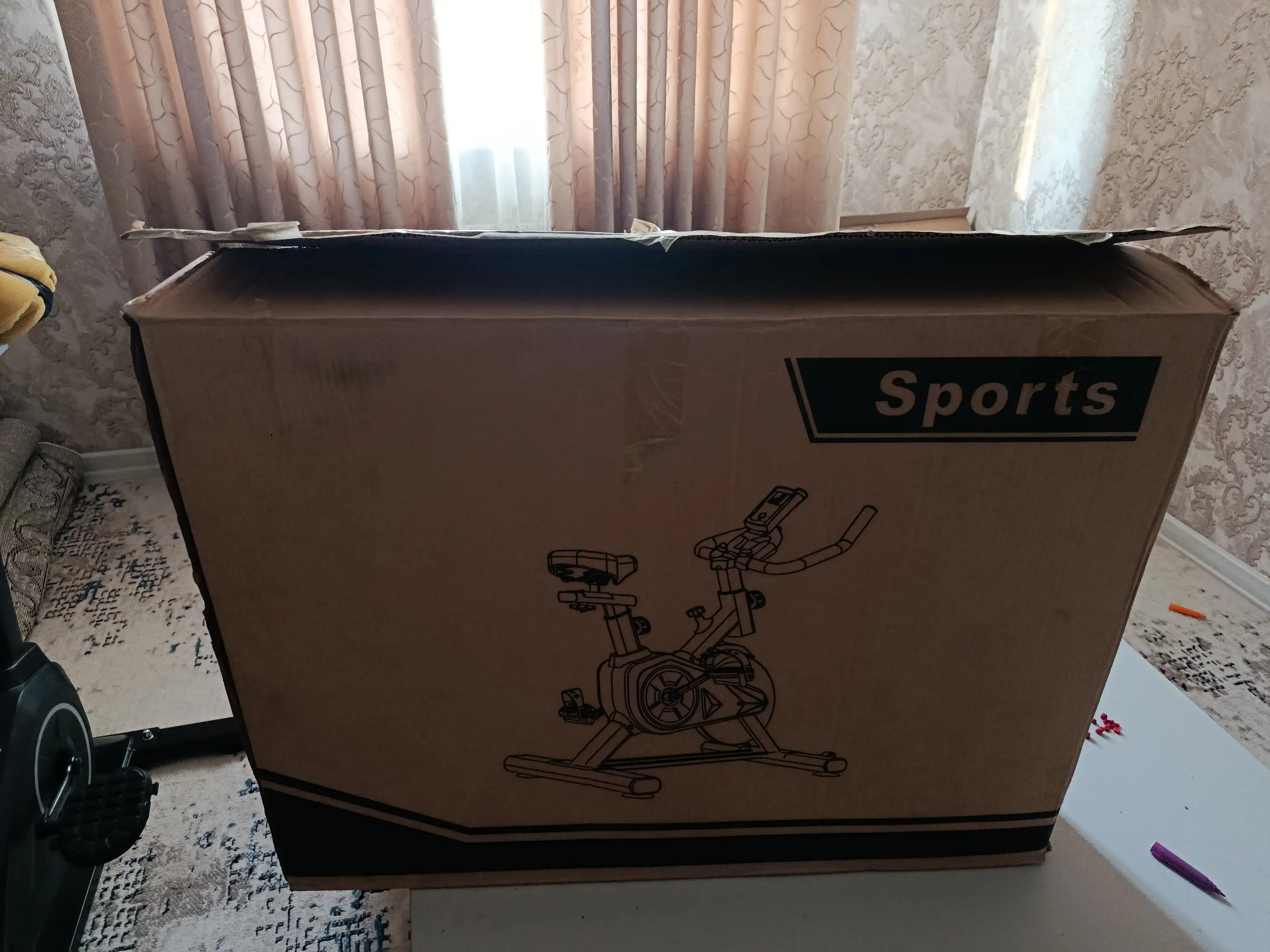 Uy va zal uchun velotrenajyor, mini, ixcham ES-01, 120 kg