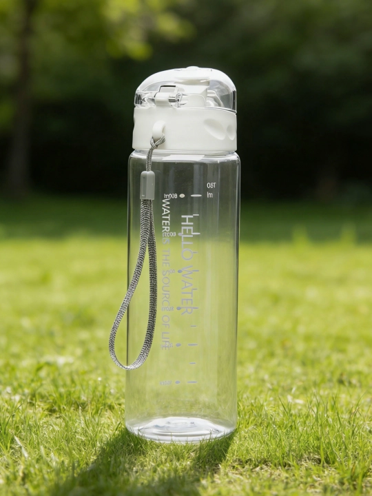 Sport suv idishi, 780 ml, tasma bilan, fitness va sayohat uchun