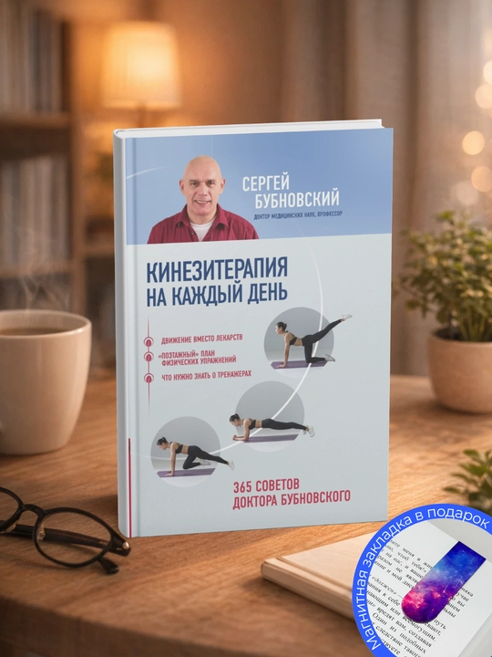 Sergey Bubnovskiy. Kineziterapiya na kajdiy den. 365 sovetov doktora Bubnovskogo - 
