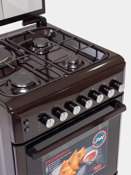 Gaz plitasi Rosso Kabsa Prime , 4 gaz, 1 ta elektr va 3 ta gaz