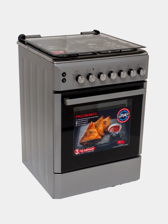 Gaz plitasi Rosso Kabsa Prime , 4 gaz, 1 ta elektr va 3 ta gaz