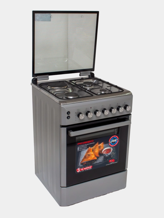 Gaz plitasi Rosso Kabsa Prime , 4 gaz, 1 ta elektr va 3 ta gaz