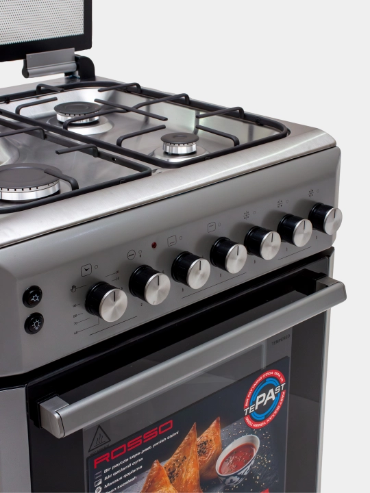 Gaz plitasi Rosso Kabsa Prime , 4 gaz, 1 ta elektr va 3 ta gaz