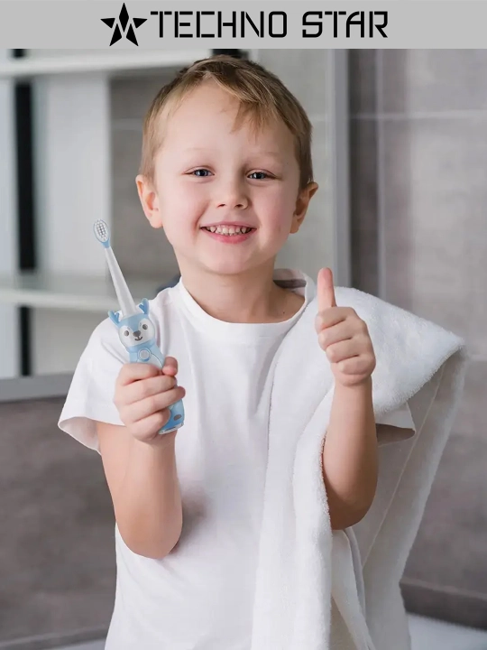 Детская электрическая зубная щетка Porodo Lifestyle Kids Electric Toothbrush