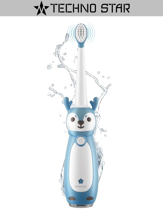 Детская электрическая зубная щетка Porodo Lifestyle Kids Electric Toothbrush