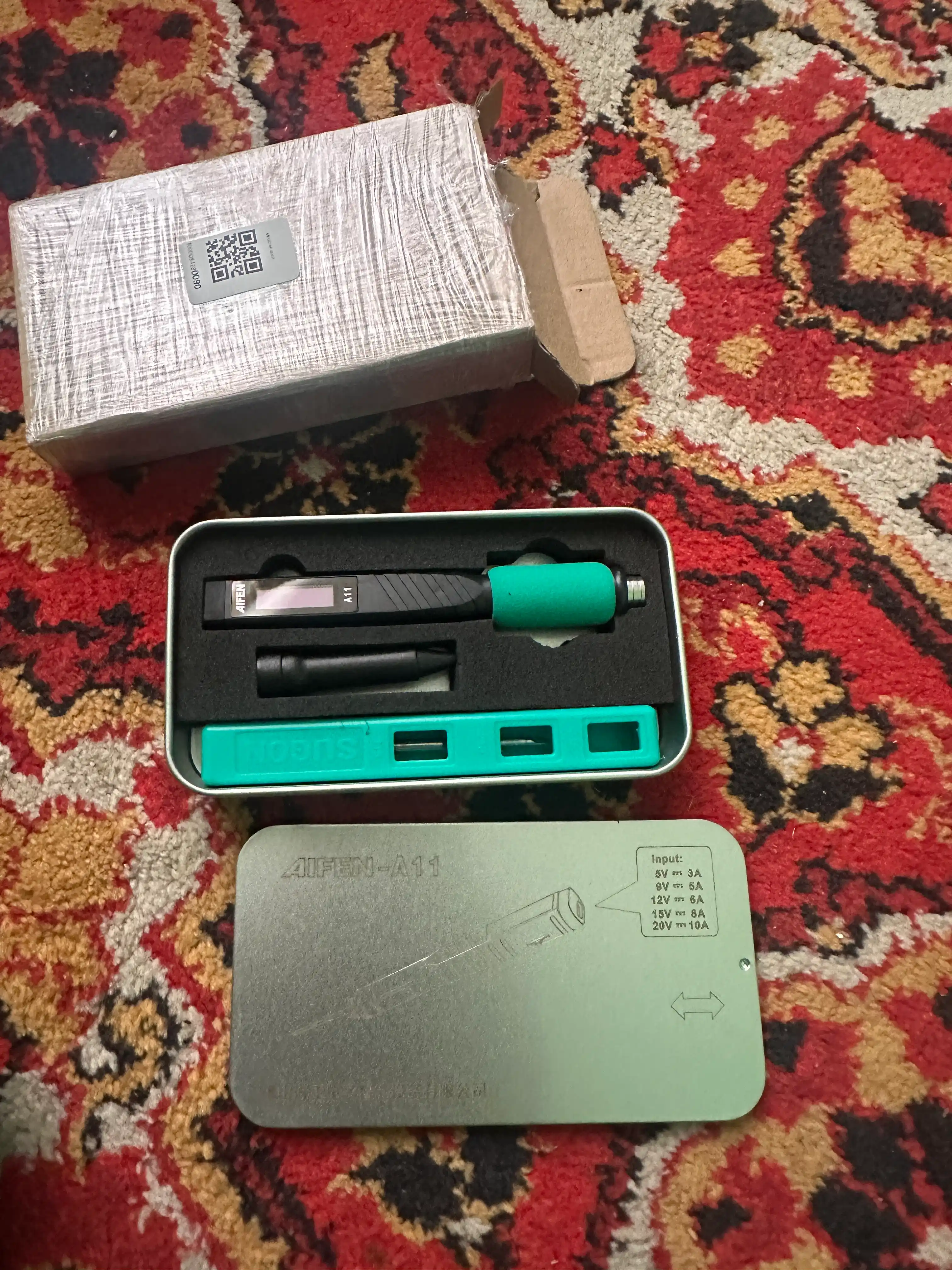 AIFEN A11 portativ USB payalnik, tez qiziydi, ixcham dizayn