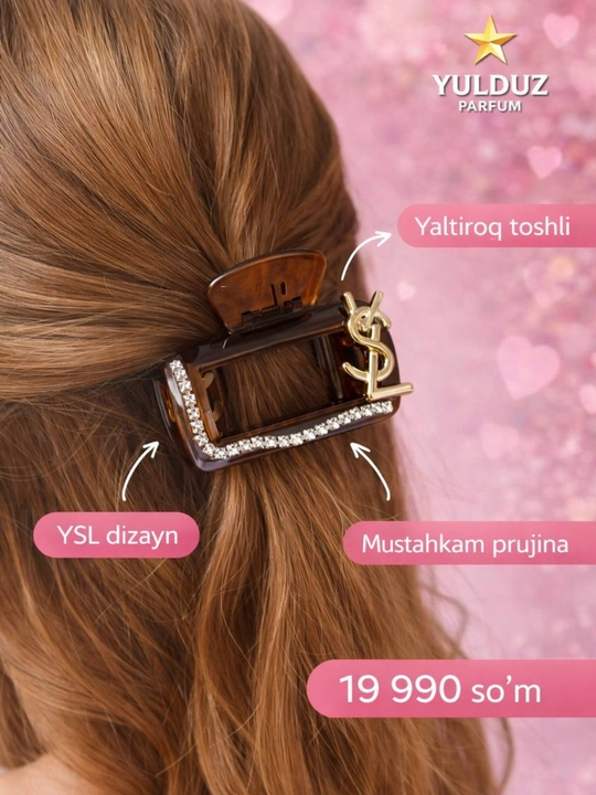 Ayollar va qizlar uchun chiroyli soch to‘g‘nag‘ichlari - soch aksessuarlari