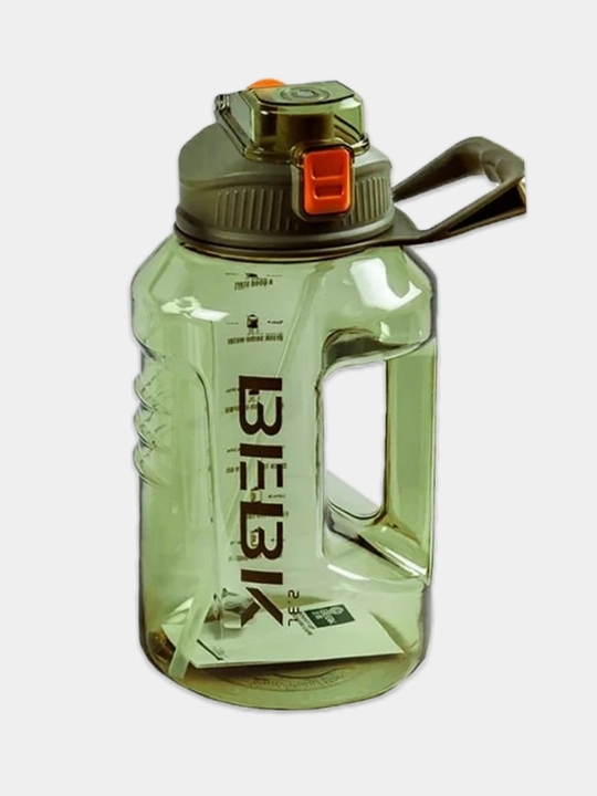 Kokteyllar, oqsil va suv uchun 1,5 l lik shaker shishasi - 