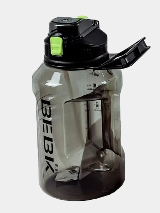 Kokteyllar, oqsil va suv uchun 1,5 l lik shaker shishasi - 