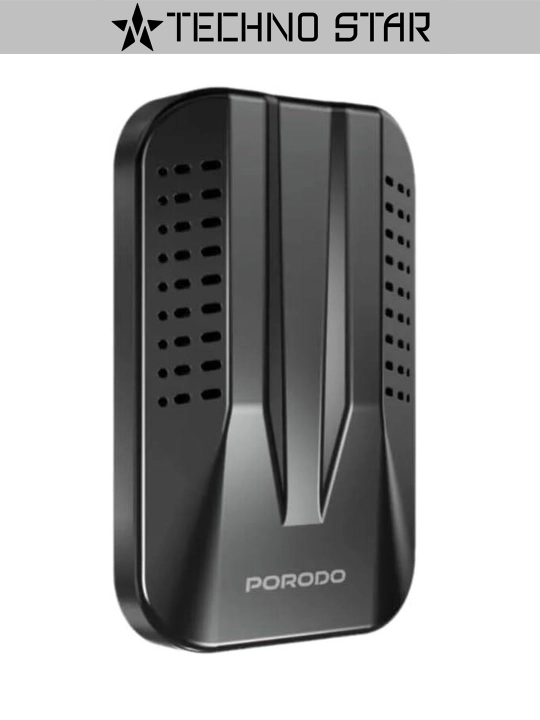 Porodo Wireless CarPlay с разделением экрана,Airplay, Miracast, Android 12, 2/16 ГБ, BT