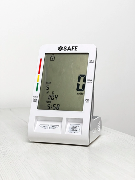 Тонометр цифровой с голосовым сопровождением, SS SAFE, Модель: AXD-808