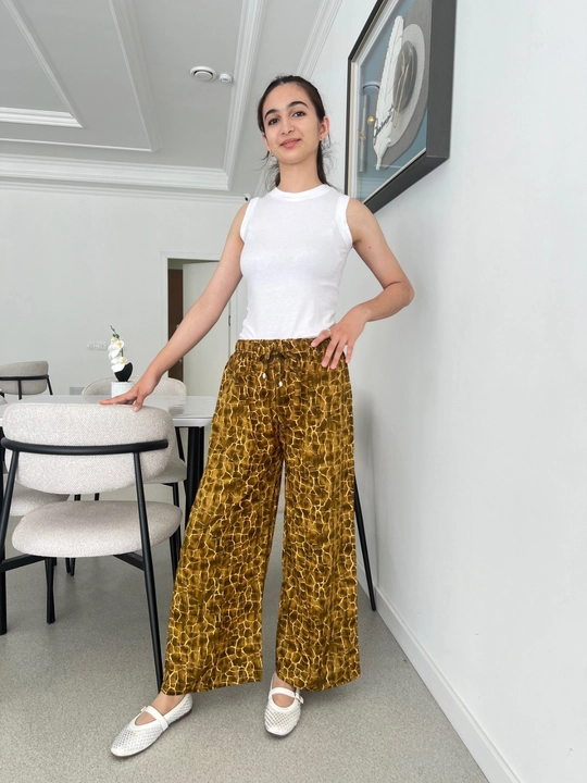 Ayollar shimlari, 100% shtapeldan tikilgan shimlar