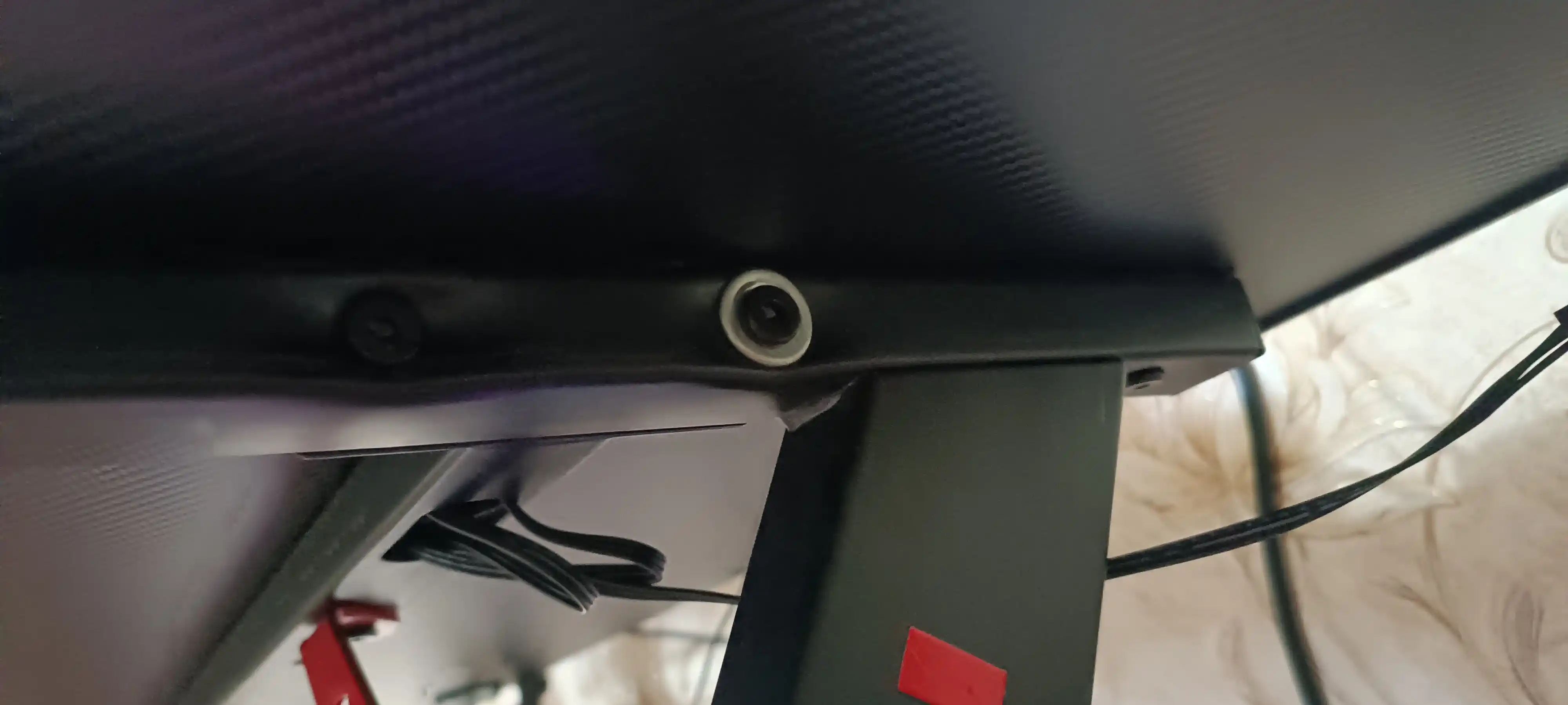 120 sm, RGB Gaming stol, Y-shaklli, kosa tutqichi va quloqchin ilgagi