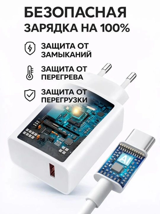 Адаптер питания 120 Вт, зарядное устройство, Redmi, Type-C