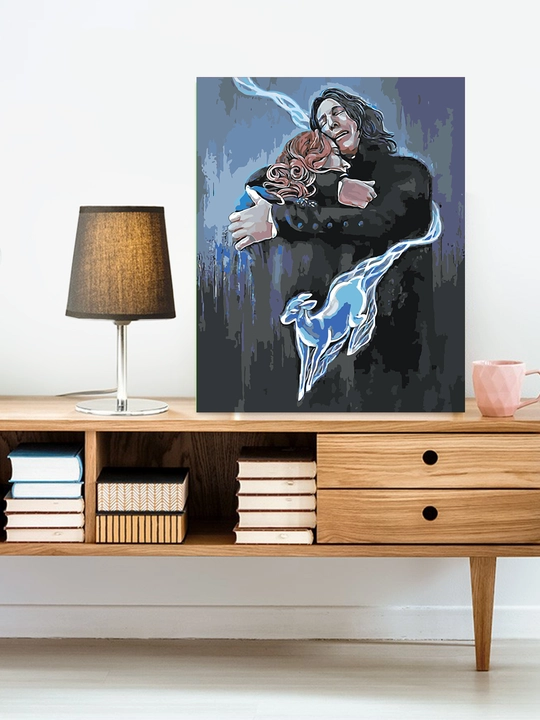 Raqamlar bo'yicha rasm chizish ARTERY "Seriallar", 40×50 sm, xolstga bo'yaladigan rasm