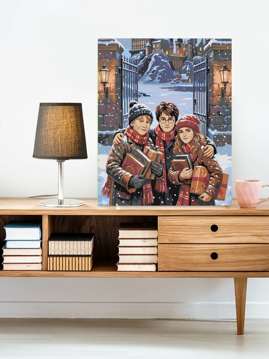 Raqamlar bo'yicha rasm chizish ARTERY "Seriallar", 40×50 sm, xolstga bo'yaladigan rasm