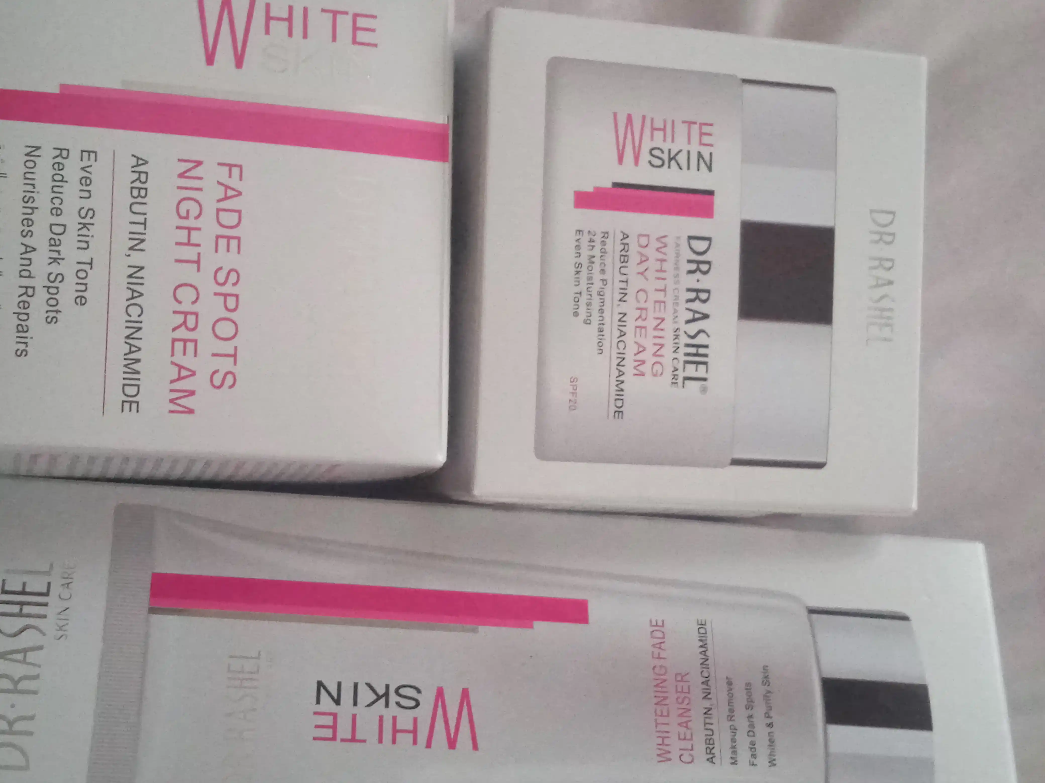 Восстанавливающий ночной крем для лица от пятен, Dr. Rashel Whitening Cream, 50 г