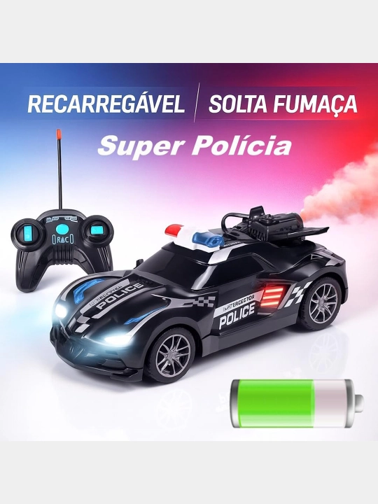 KMRC Speed Interceptor 1:20 masofadan boshqariladigan parli mashina
