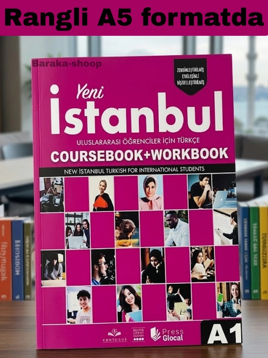 Yeni Istanbul: Uluslararası Öğrenciler İçin Türkçe Eğitim Seti A1, A2, B1, B2, C1 - 