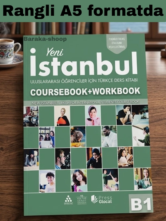 Yeni Istanbul: Uluslararası Öğrenciler İçin Türkçe Eğitim Seti A1, A2, B1, B2, C1 - 