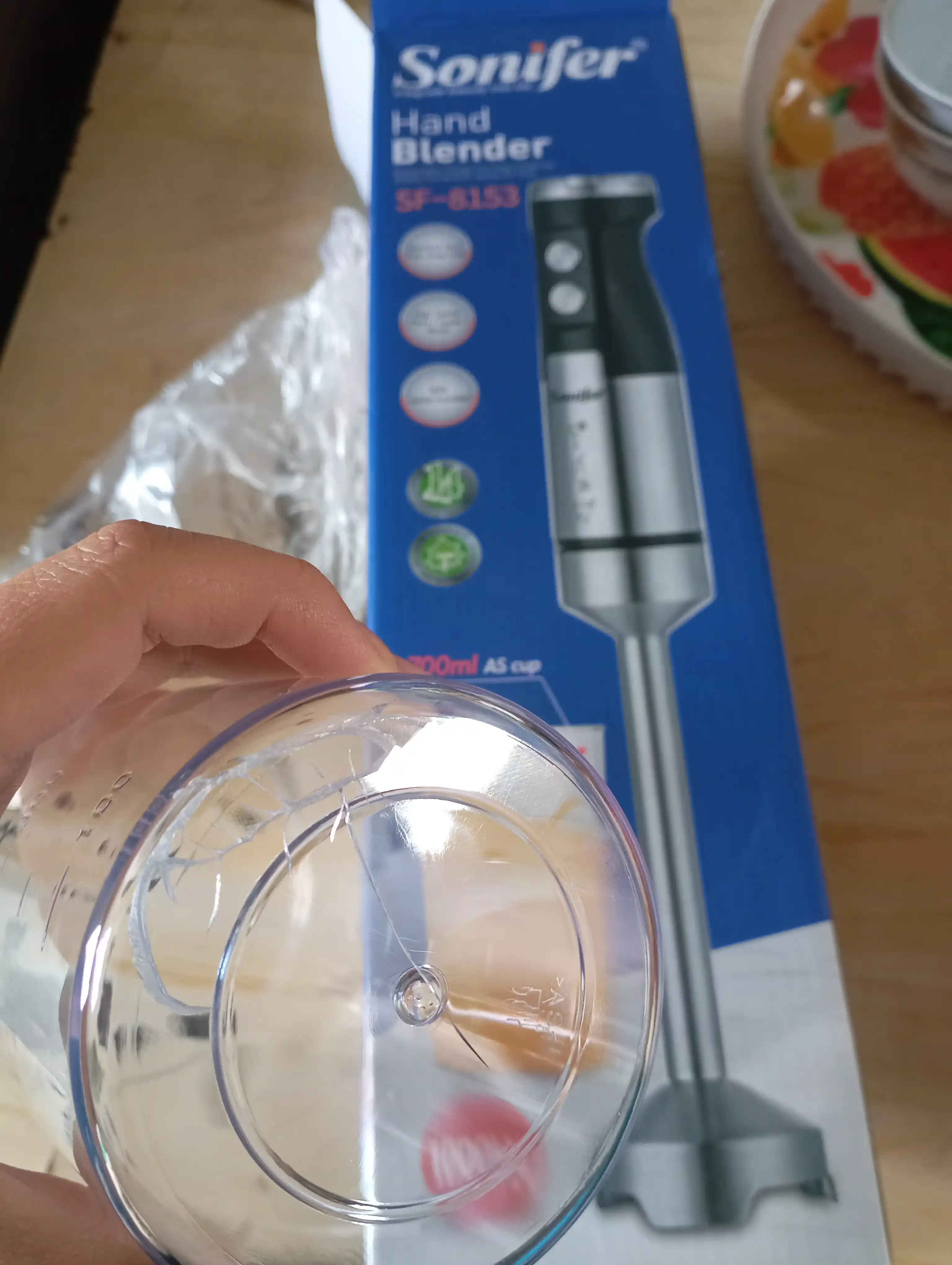 Sonifer botma blenderi, chopper, mikser, maydalagich - 6 tur, 1500 Vt gacha