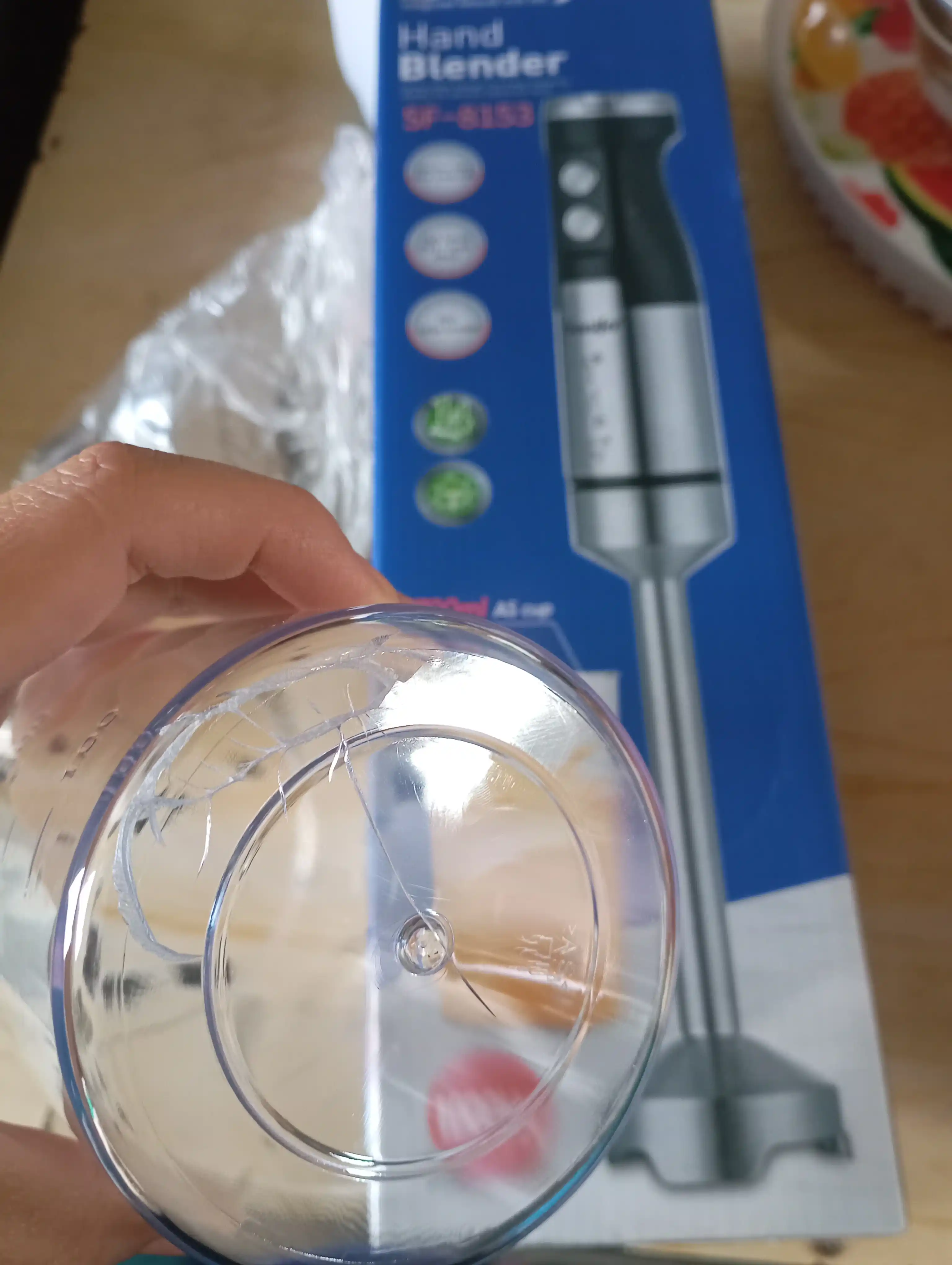 Sonifer botma blenderi, chopper, mikser, maydalagich - 6 tur, 1500 Vt gacha
