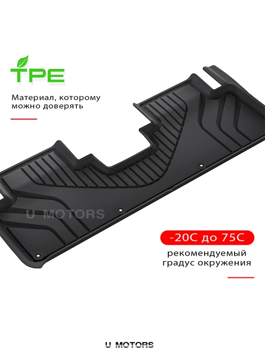 Полик в салон для автомобиля Lixiang L6/L7/L9/Max/Ultra из ТПЭ