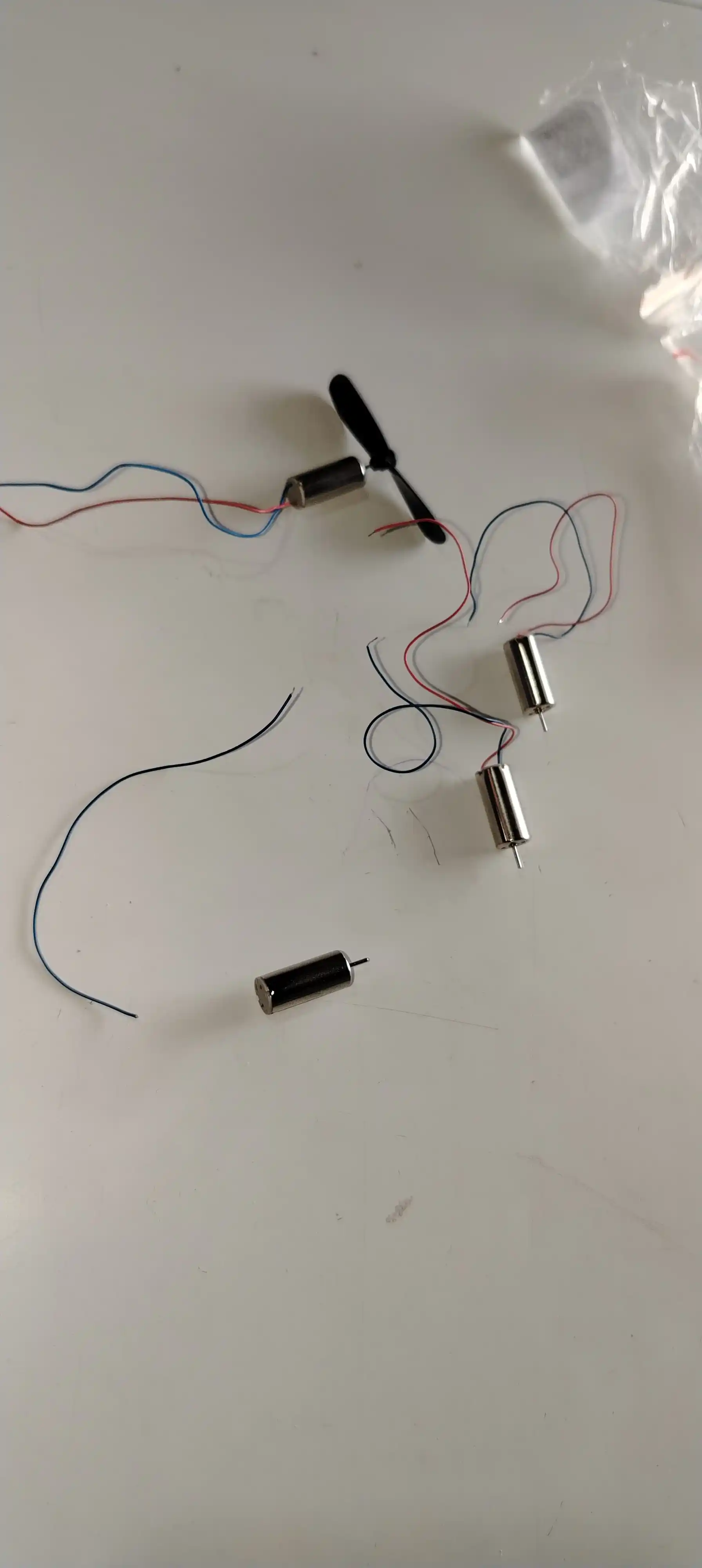Микромотор с пропеллером для Arduino, 1 штука