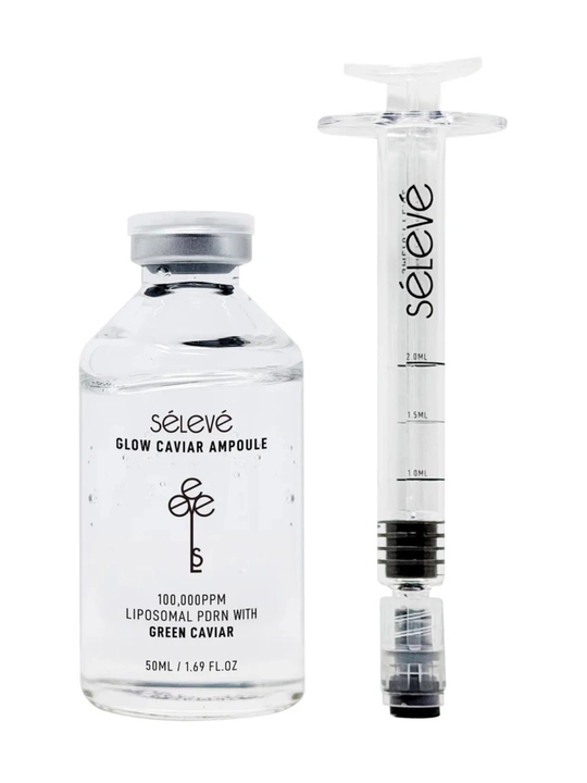 Увлажняющая ампула Seleve Glow Caviar Ampoule - 