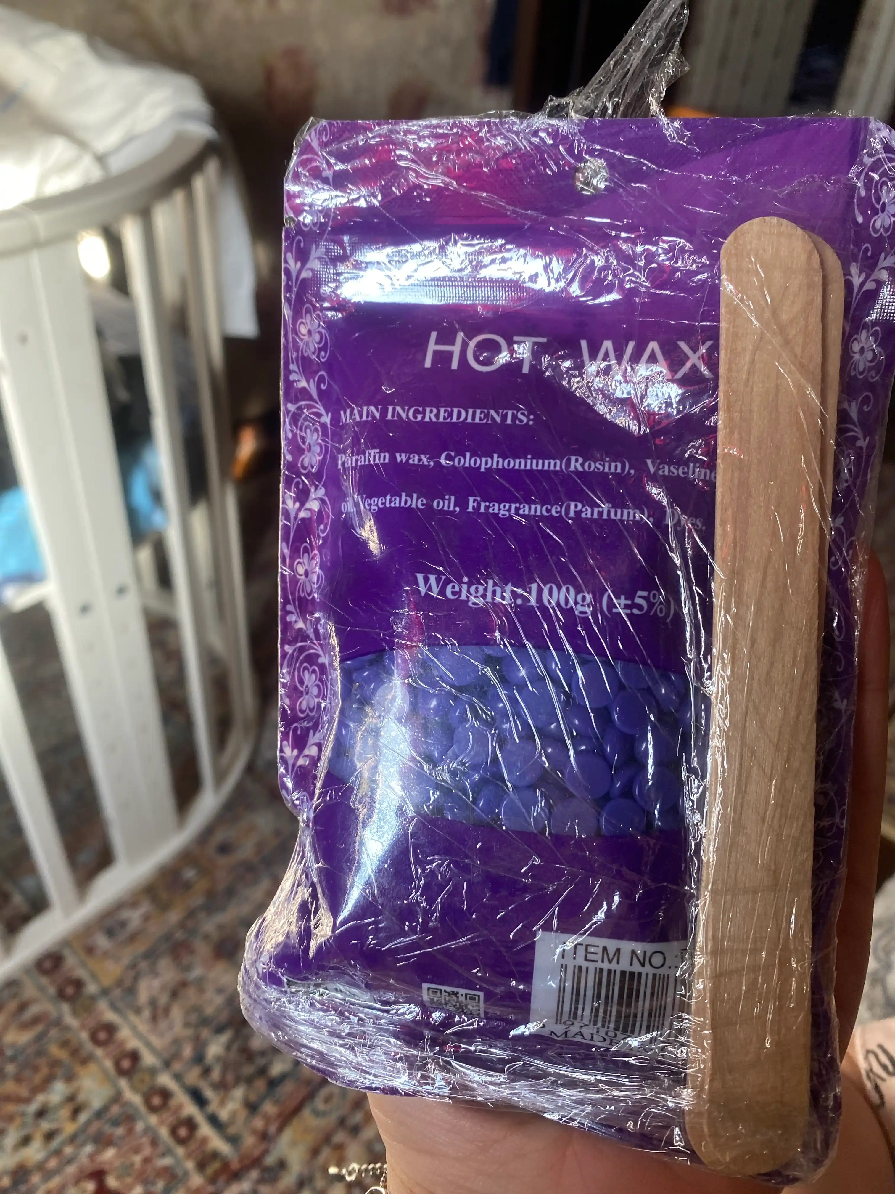 Воск для депиляции, гранулированный, Hot Wax, 100 гр