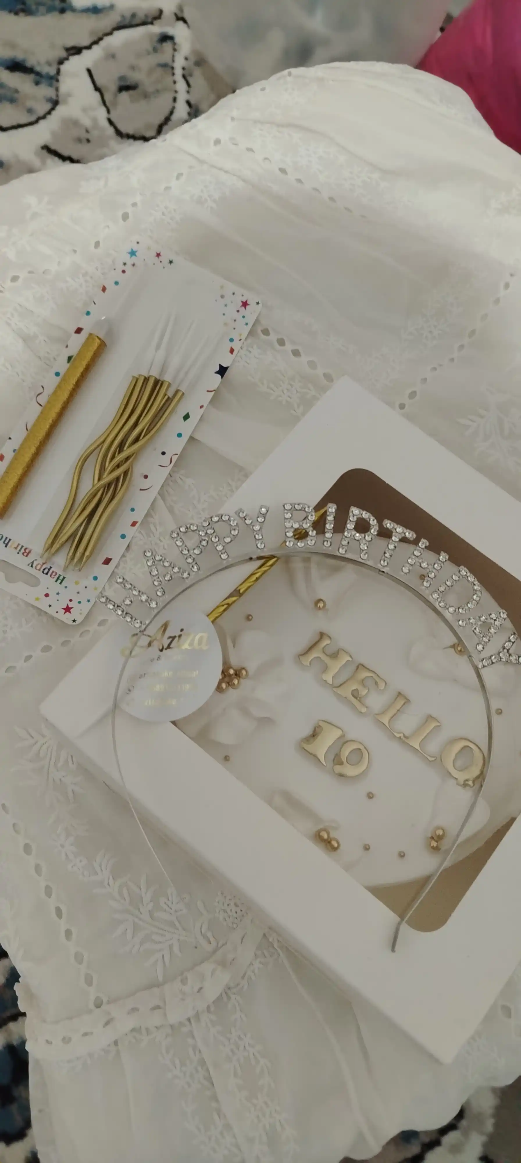 Ободок для день рождения HAPPY BIRTHDAY