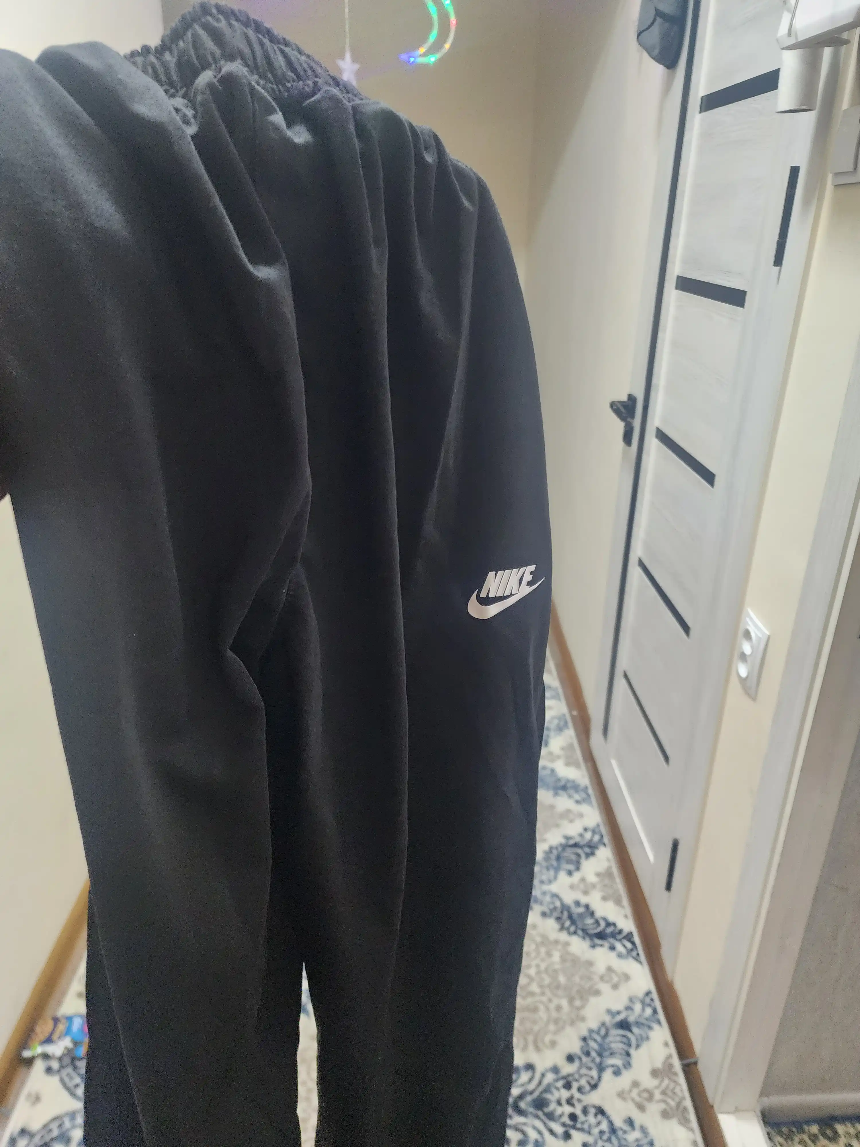 Мужские брюки Just do it, 100% хлопок, для весны, лета и осени