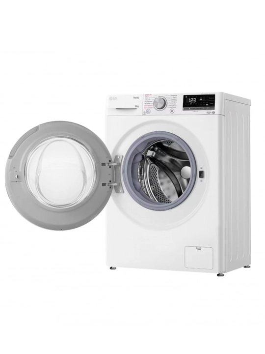 LG 8 kg F2V5PS0W - AI DDTM , SteamTM, ThinQTM kir yuvish mashinasi