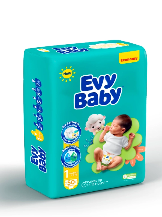 EVY BABY BDPR NBORN TWIN 50*4 EXP26 No1 bolalar tagliklari - 