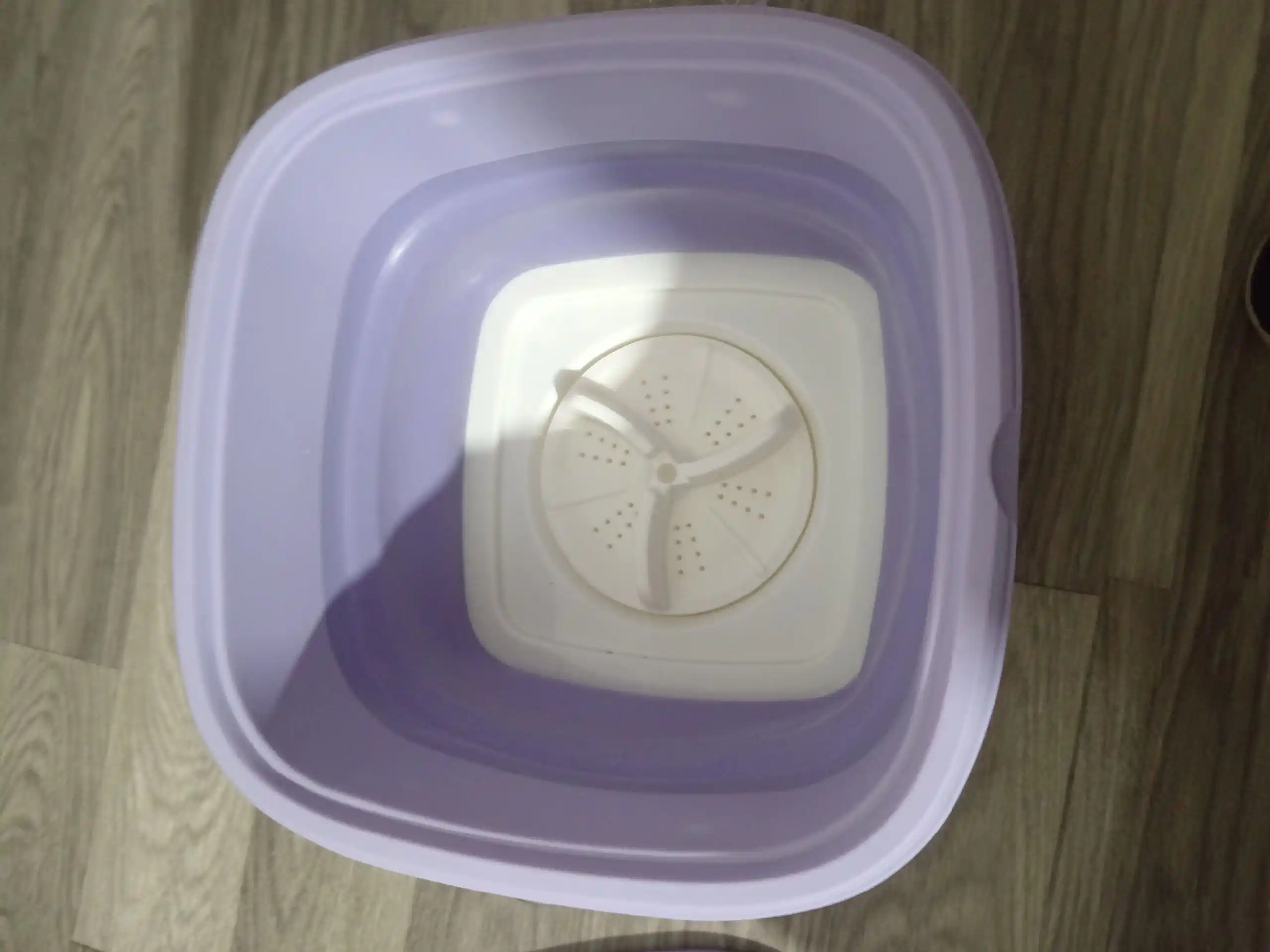 Kirmashina kiyimlarni yuvish uchun yig'iladigan kir mashina, 5L
