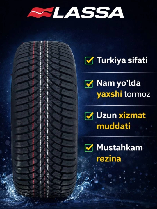 Всесезонные автомобильные шины Lassa Turkey - 