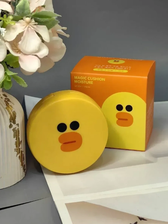 Tonal kushoni krem upasi Cushion Moisture SPF 50, zaxira refil bilan BB kremi, 15 g