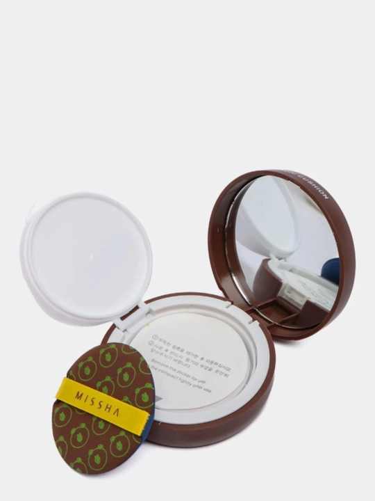 Tonal kushoni krem upasi Cushion Moisture SPF 50, zaxira refil bilan BB kremi, 15 g