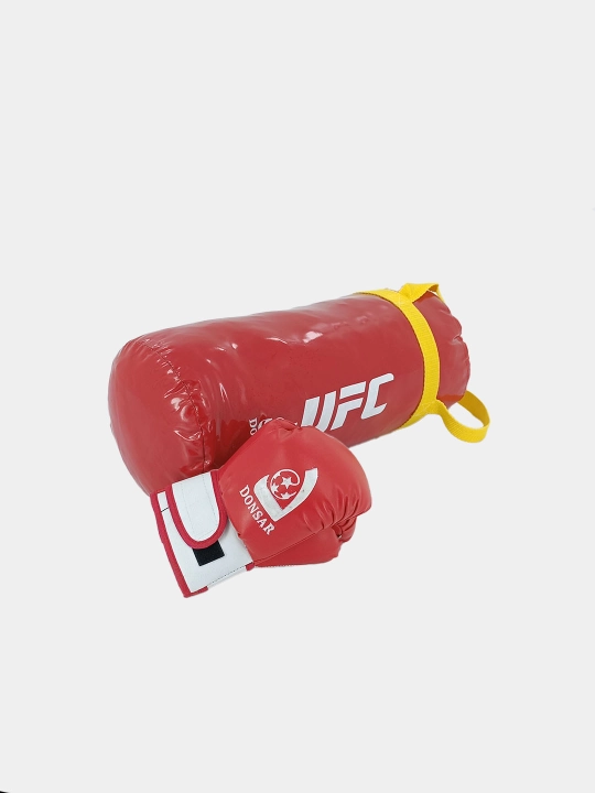 Детский набор бокса UFC: груша и перчатки, синий