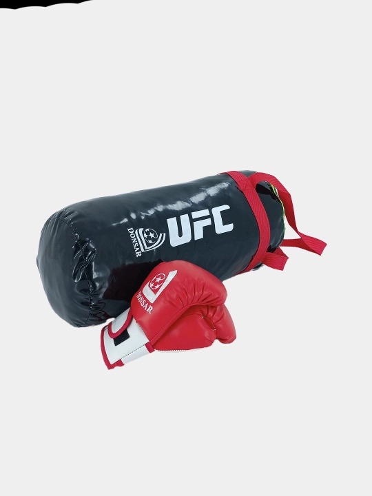 Детский набор бокса UFC: груша и перчатки, синий