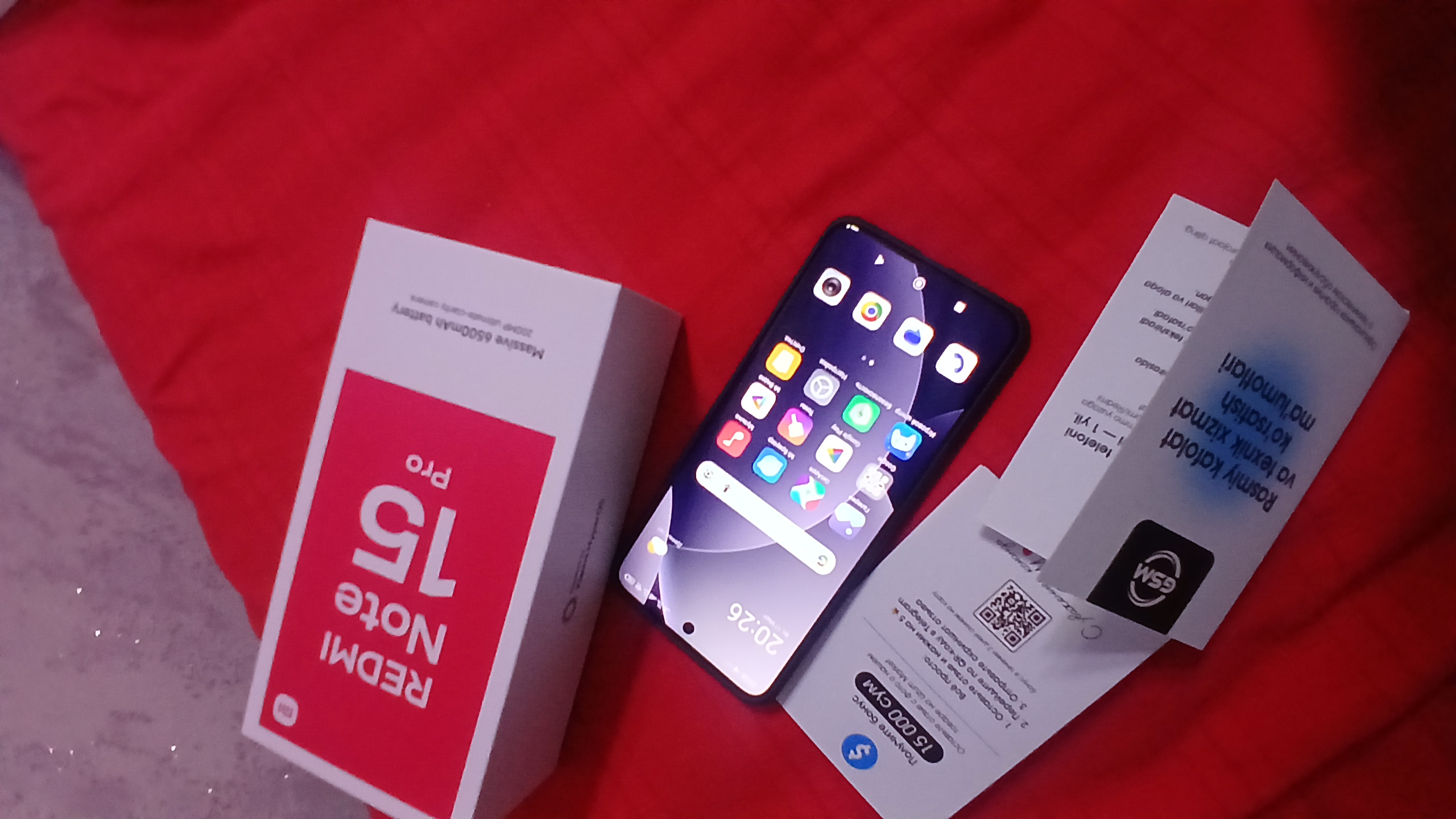 Redmi Note 15 Pro smartfon 120Hz AMOLED, 200MP kamera, 5000 mAh tez zaryad