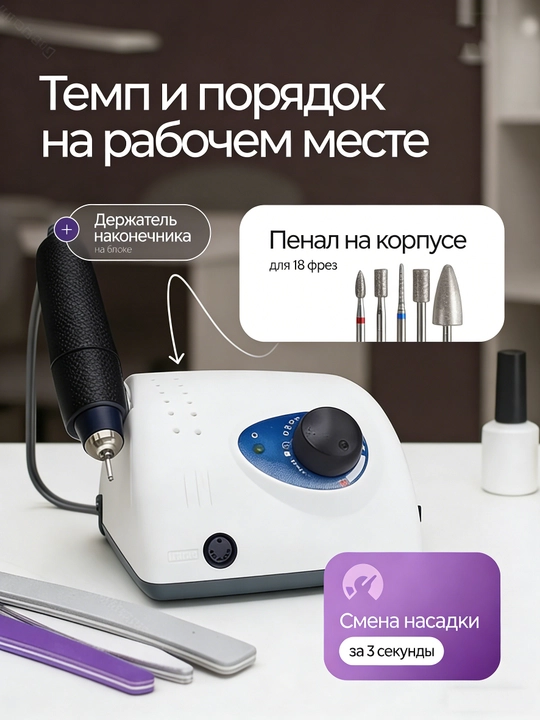 Аппарат Strong 210 для маникюра и педикюра
