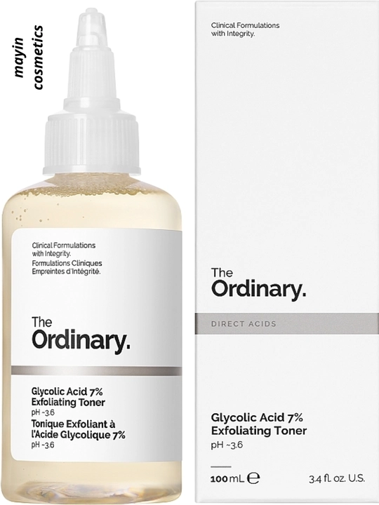 The Ordinary Glycolic Acid 7% Exfoliating Toner — кислотный тонер с AHA, отшелушивание - 