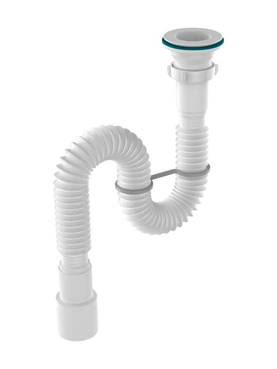 Aquant Gofra sifon 1 1/2"x40/50, plastik panjara ( PF103-60-MR )