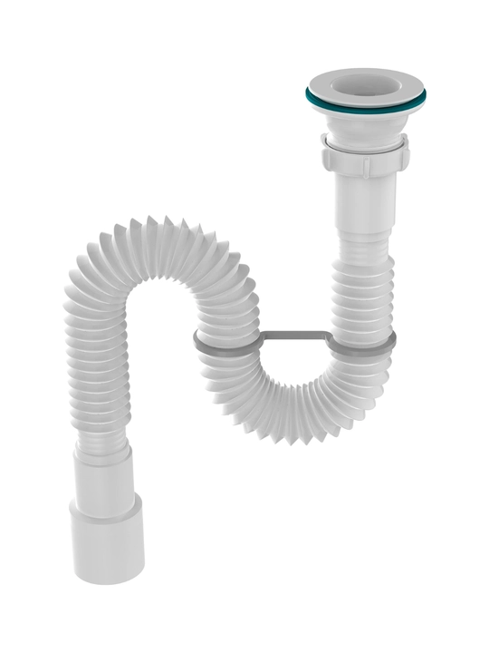 Aquant Gofra sifon 1 1/2"x40/50, plastik panjara ( PF103-60-MR )